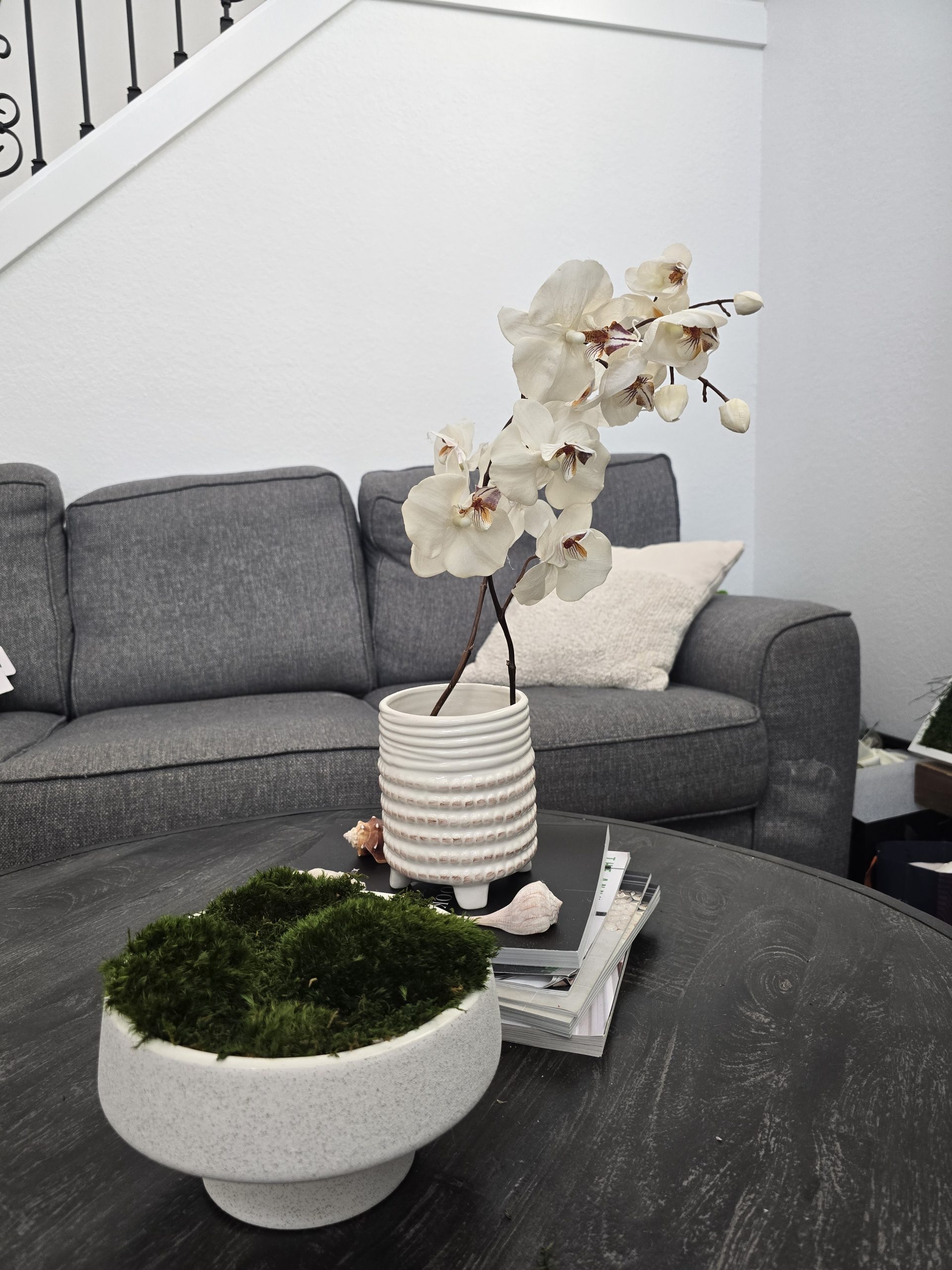 Forest calm Pedestal Bowl