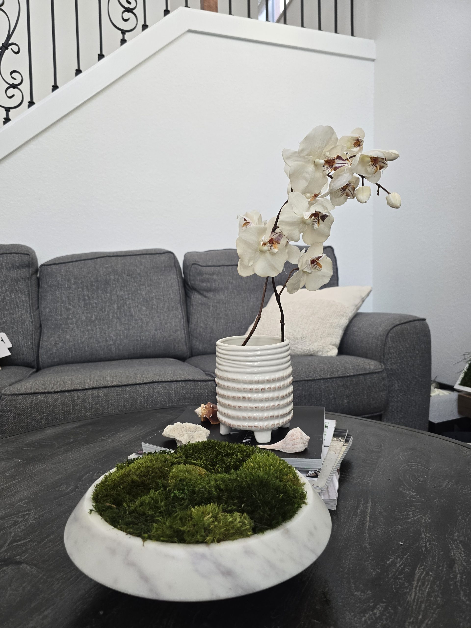 Marble Grove Moss Bowl